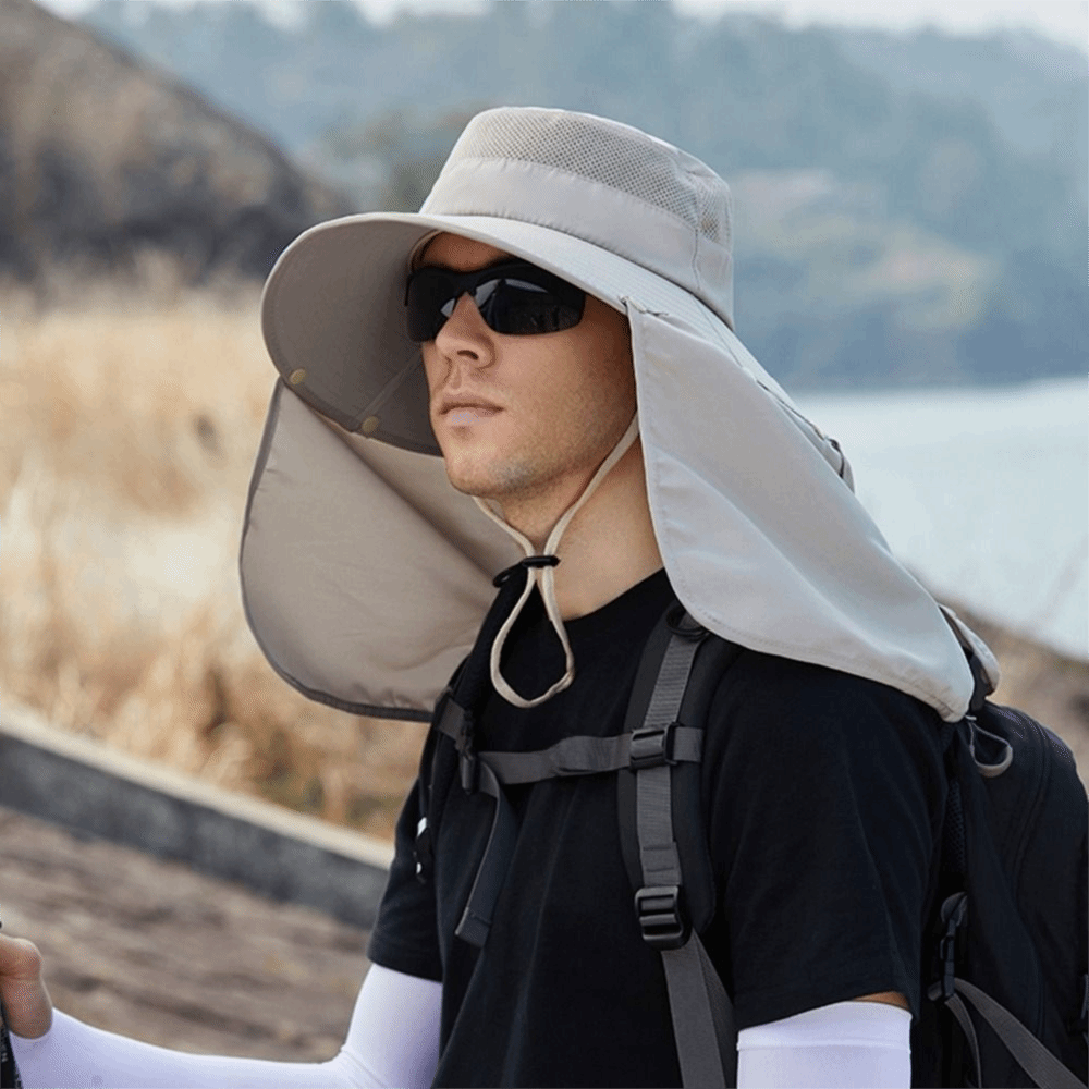 Fashion Cloth Men Sun Hat Big  - Visor Sun Hat 评论和价格