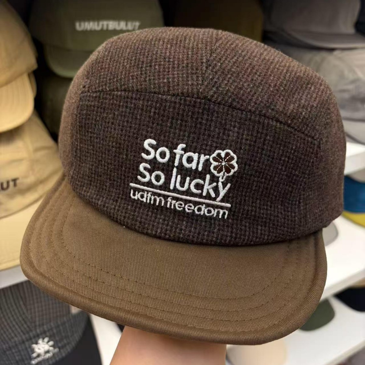 Autumn Winter Baseball Cap Let - Corduroy Cap 5 Panel 评论和价格