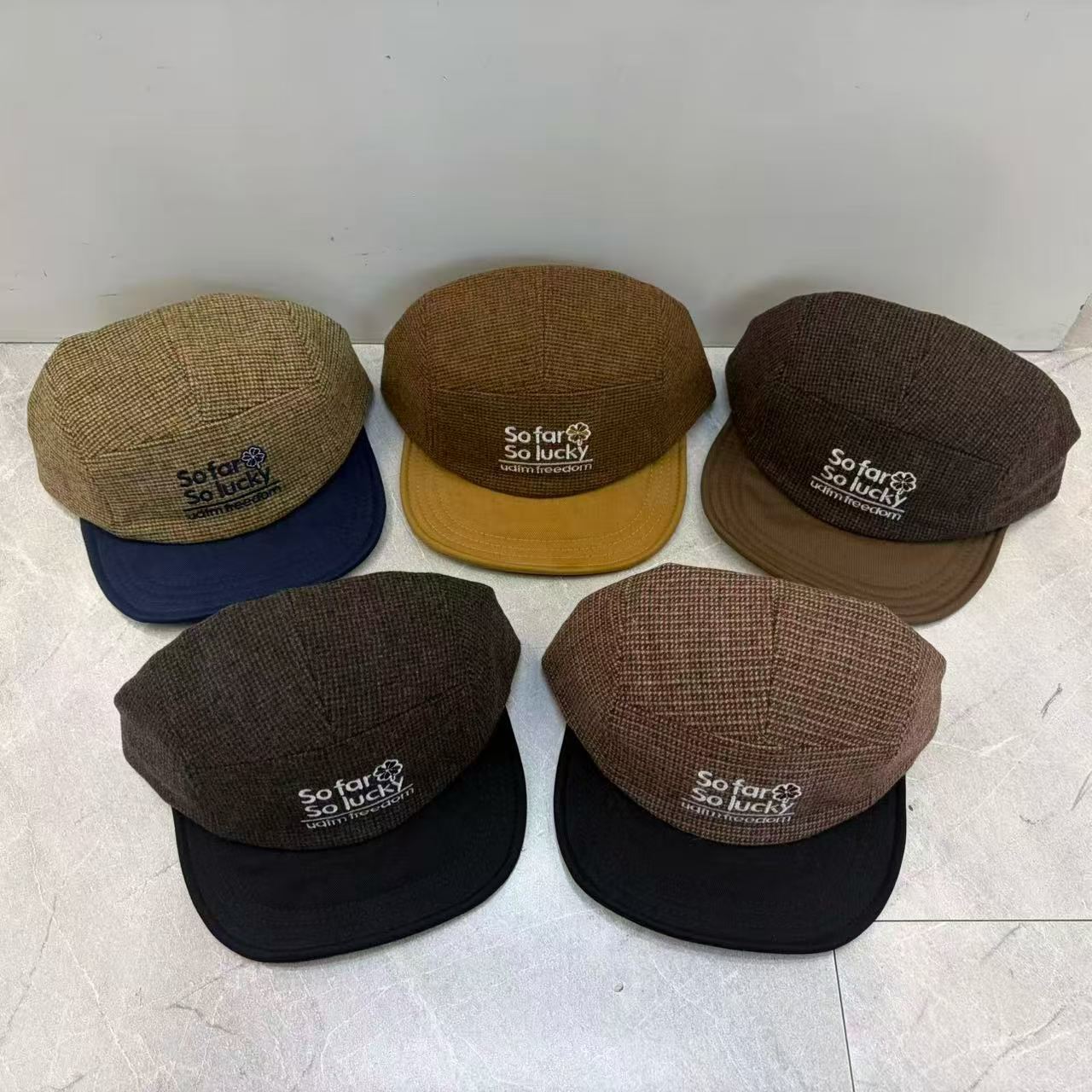 Autumn Winter Baseball Cap Let - Corduroy Cap 5 Panel 评论和价格