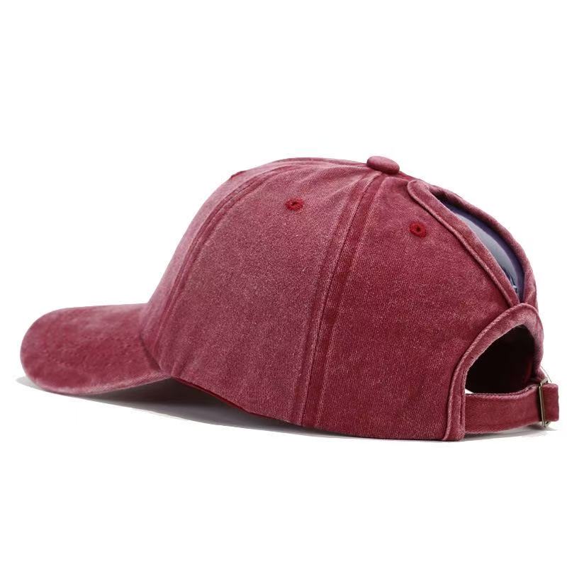 Washed Cotton Adjustable Ponyt - Golf Cap Dad 评论和价格