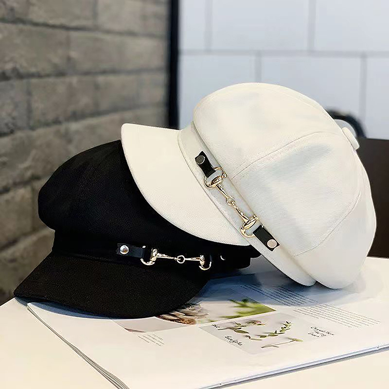 Winter Women Berets Female Ret - Dad Hat Cotton 评论和价格