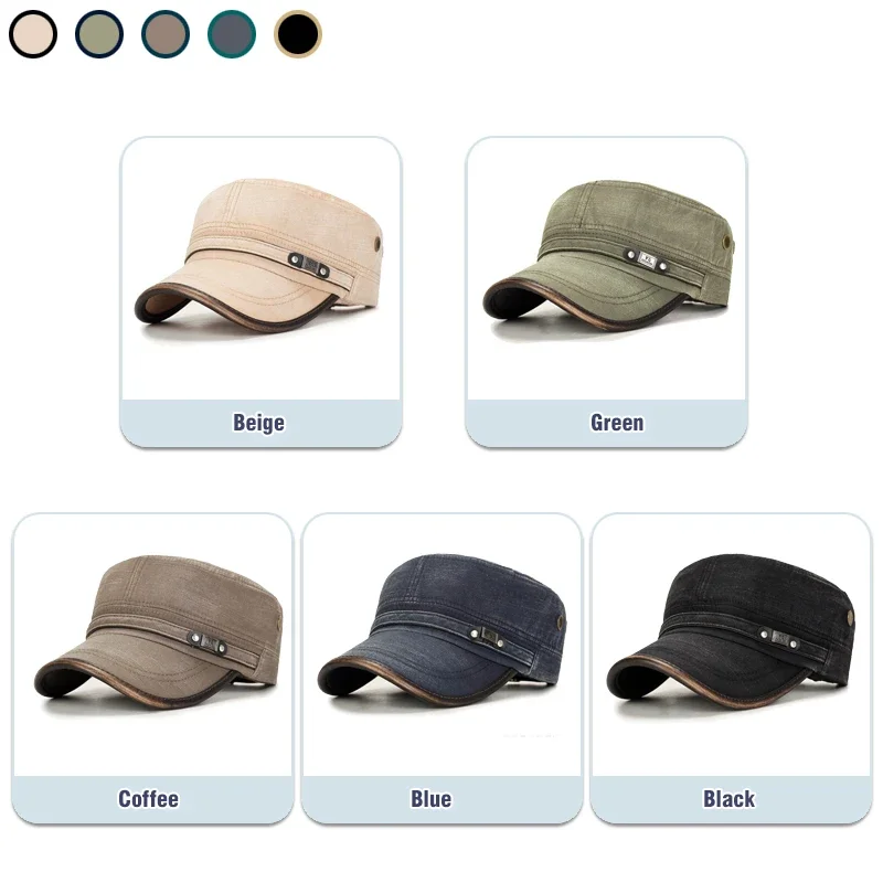 Leather Brim Washed Distressed - Dad Hat Cotton 评论和价格