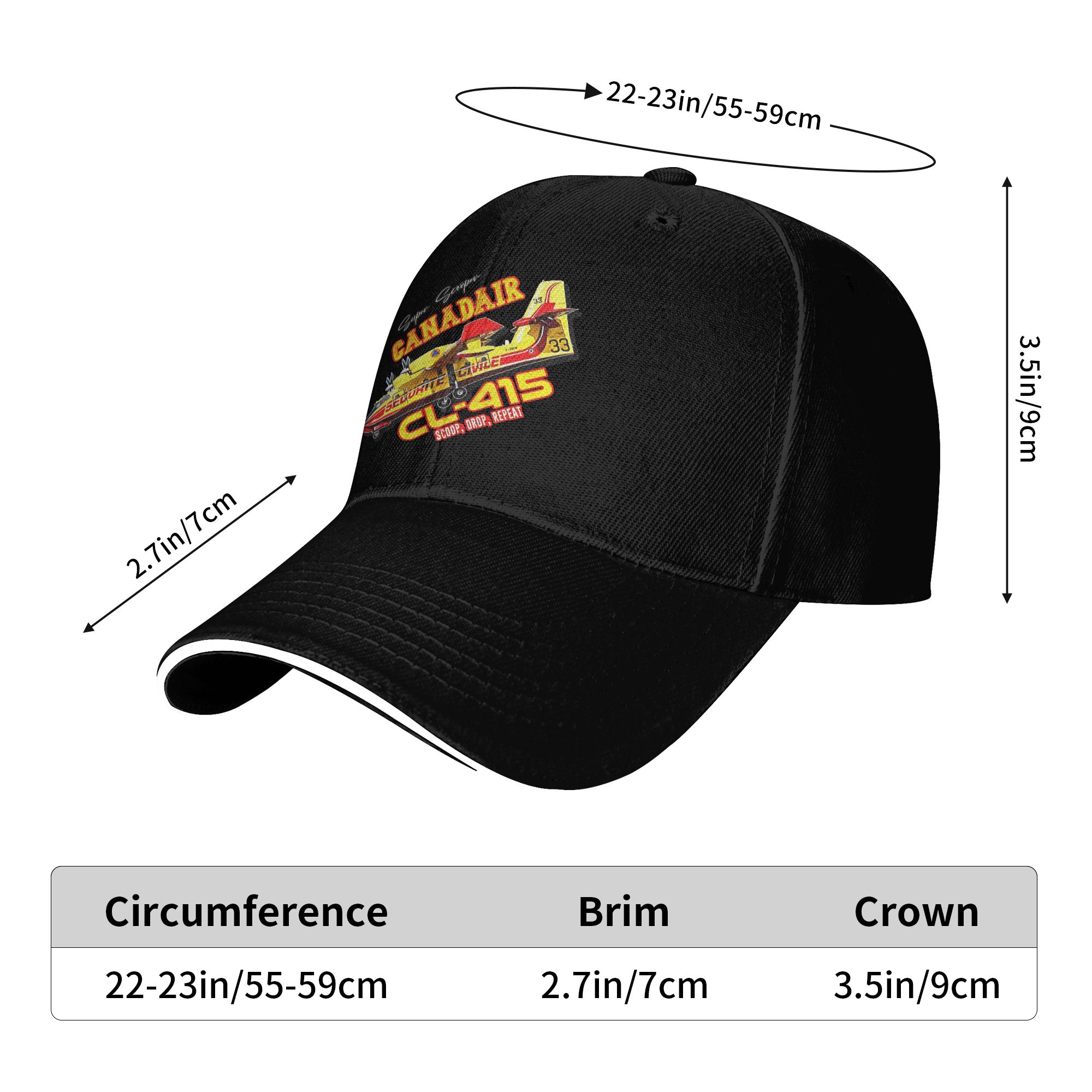 Unisex Canadair cl-415 Super S - Golf Cap Dad 评论和价格