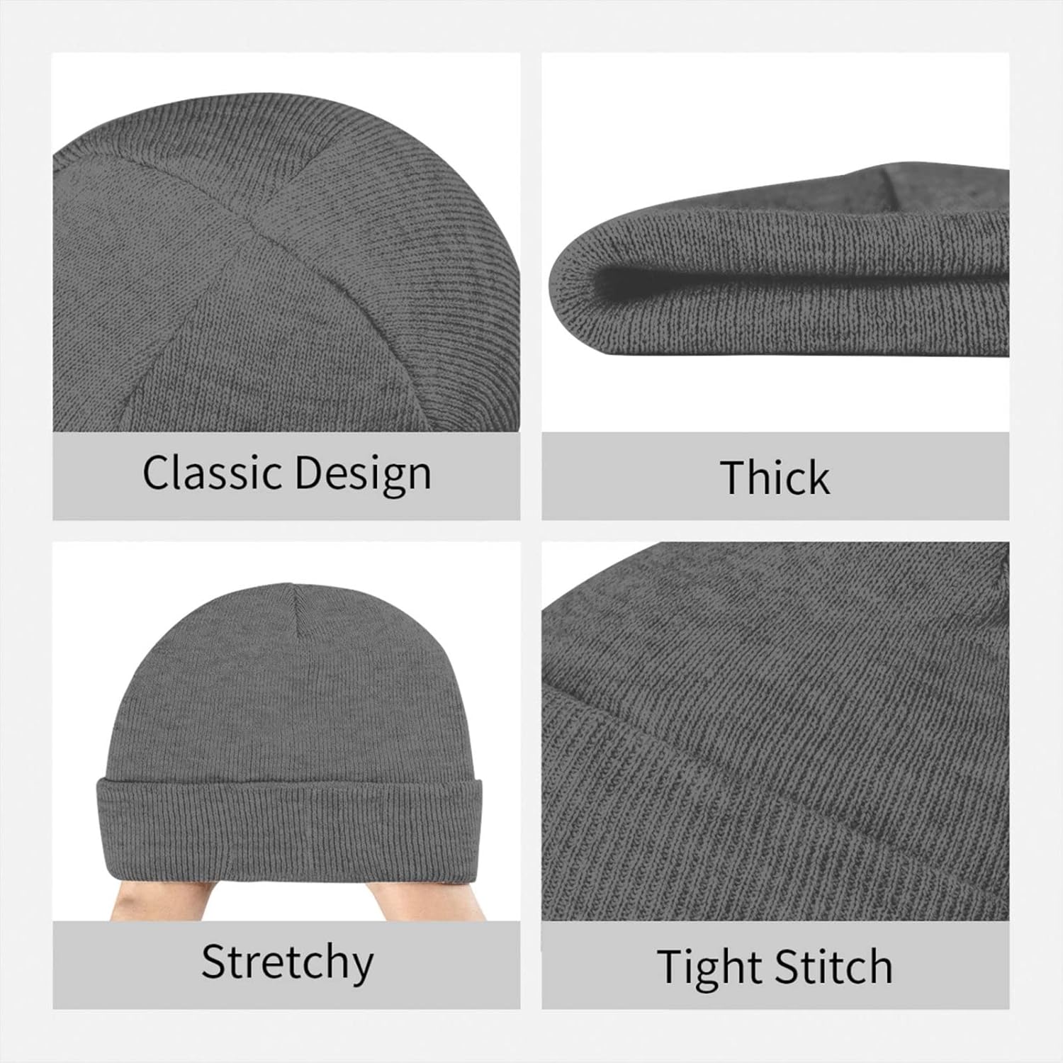 Life is Full of Important Choi - Beanie Cuffed Knit 评论和价格